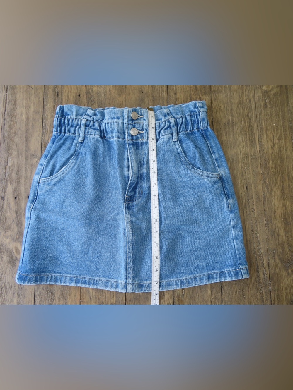 PacSun Light Blue Denim Skirt - Picture 2 of 5